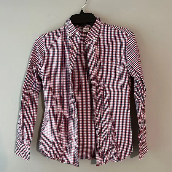 Crewcuts | Shirts & Tops | Crewcuts Boys Holiday Button Up Shirt | Poshmark